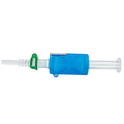 8.5" 14mm Freezable Nectar Collector w/ Accessory Pack - Assorted Colors [NC-G-98]
