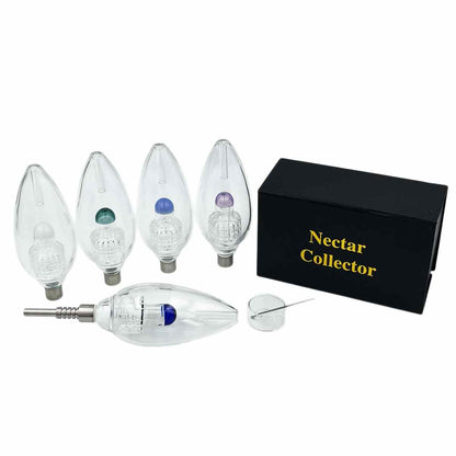 8.25" 510 Threaded G2 Ti Tip XL Nectar Collector Set - Gift Box [NC-G-91]