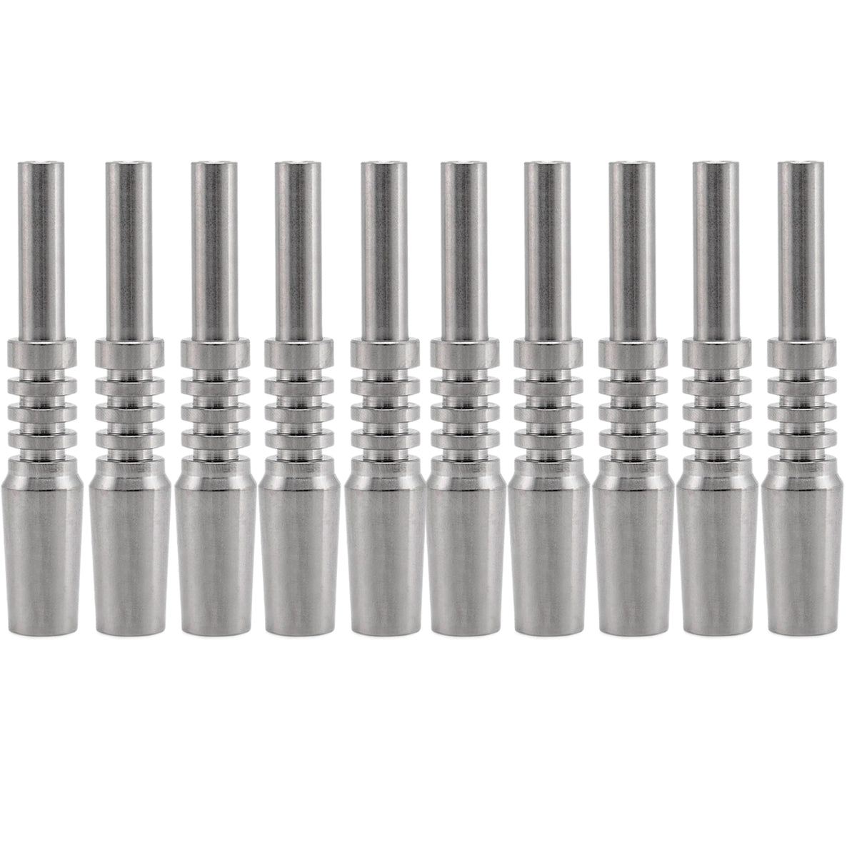 Steel Nectar Collector Tips - 10mm or 14mm - 10 Ct Package [NC-Tip-S10 & NC-Tip-S14]