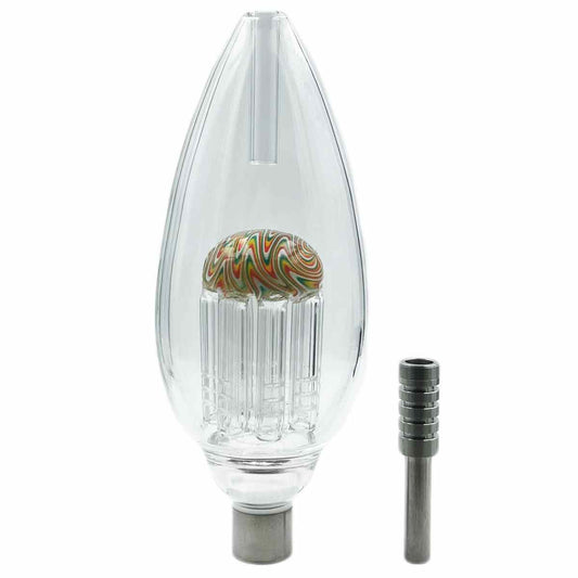 8.25" 510 Threaded G2 Ti Tip XL Nectar Collector Set - Gift Box [NC-G-93]