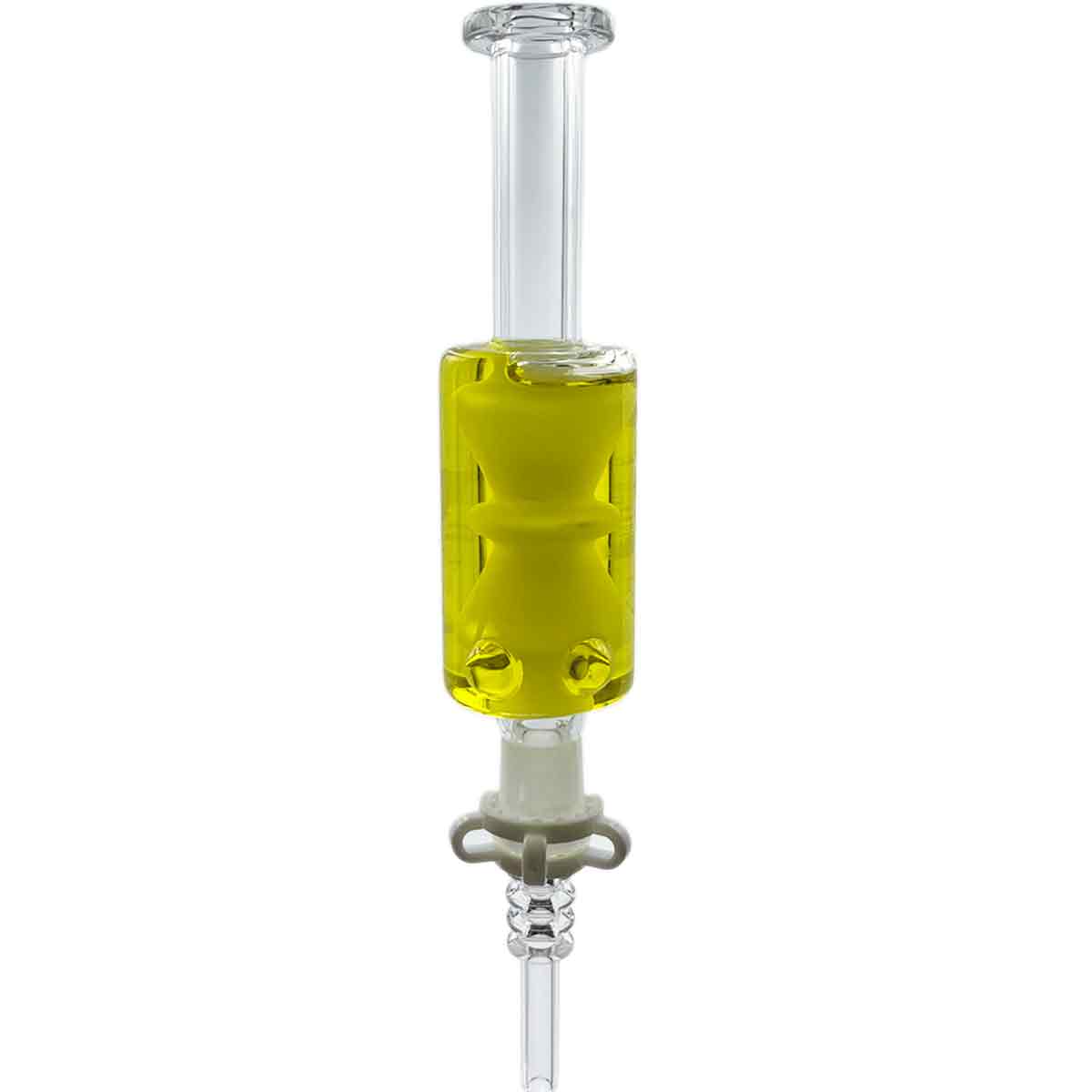 8.5" 14mm Freezable Nectar Collector w/ Accessory Pack - Assorted Colors [NC-G-98]