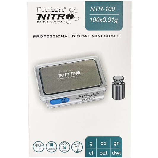 Fuzion Nitro Series Digital Scale 100g x 0.01g [NTR-100]