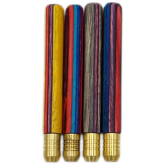 3" Hardwood Rainbow Bat - The Mill - Made In The USA! [PH-W-24]