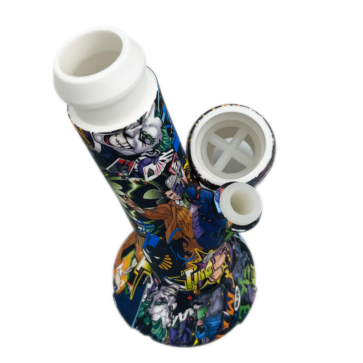 13.5" Angled tub w/ Suction Base - Assorted Prints [WP-S-101]