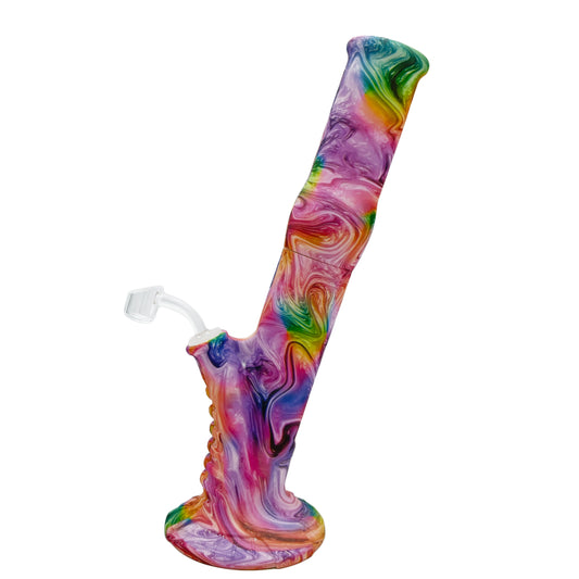 13.5" Angled tub w/ Suction Base - Assorted Prints [WP-S-101]