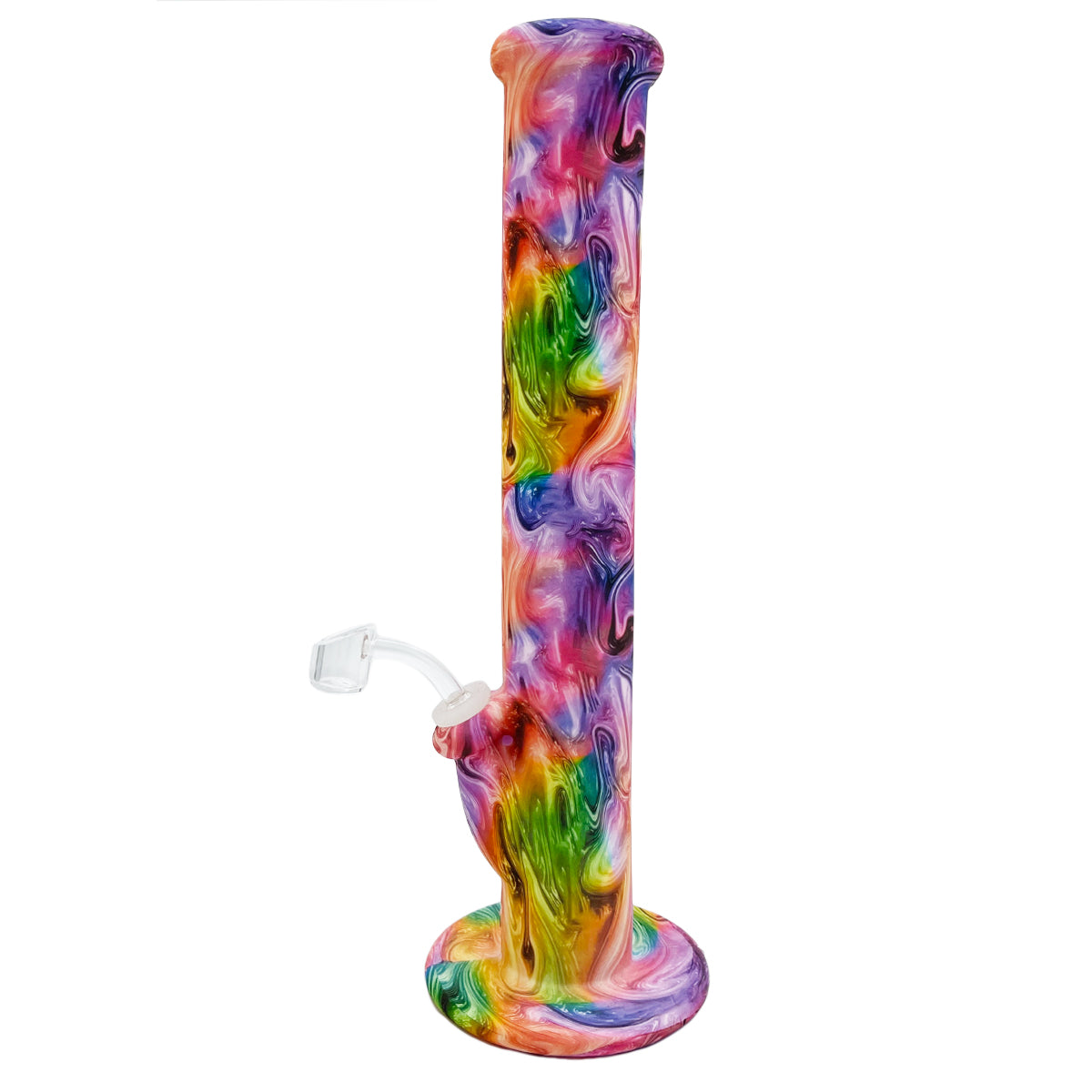 14"  Straight Tube - Vibrant Prints - Assorted Prints [WP-S-103]