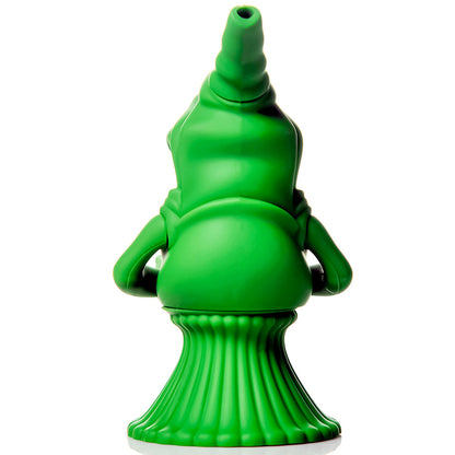 6” Green Slime Alien Ghost Water Pipe w/ Humongous Bowl [WP-S-141]