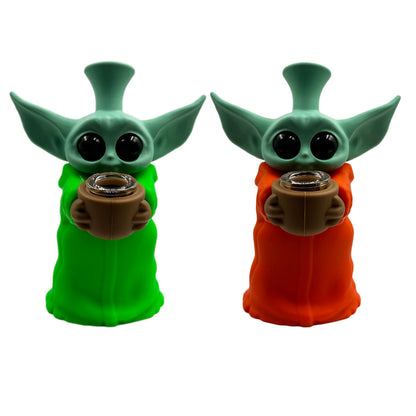 6.25" Alien Baby Water Pipe - Assorted Colors [WP-S-180D]