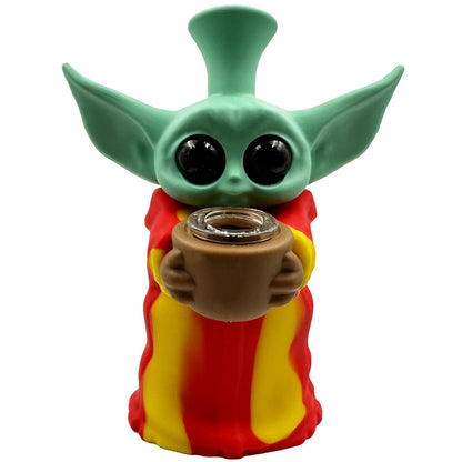 6.25" Alien Baby Water Pipe - Assorted Colors [WP-S-180D]