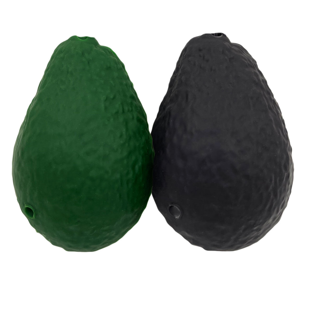 3.5" Silicone Avocado Pipe w/ Glass Bowl - 2 Colors [HP-S-123]
