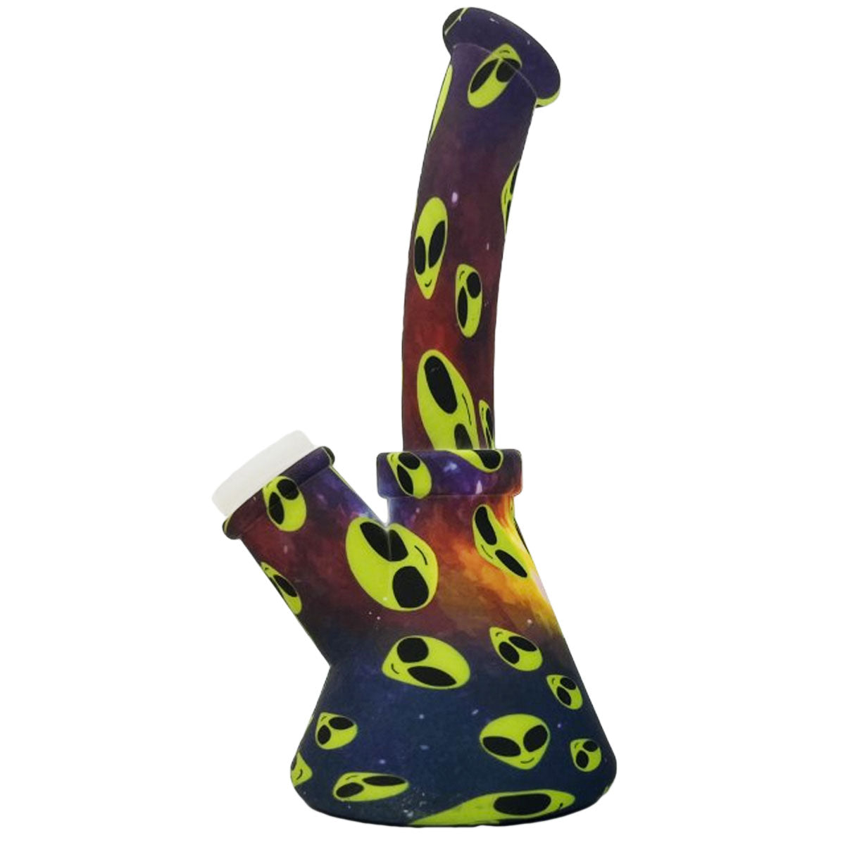 6.5" Silicone Beaker Water Pipe - New Prints! [WP-S-45B]