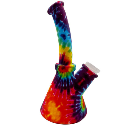 6.5" Silicone Beaker Water Pipe - New Prints! [WP-S-45B]