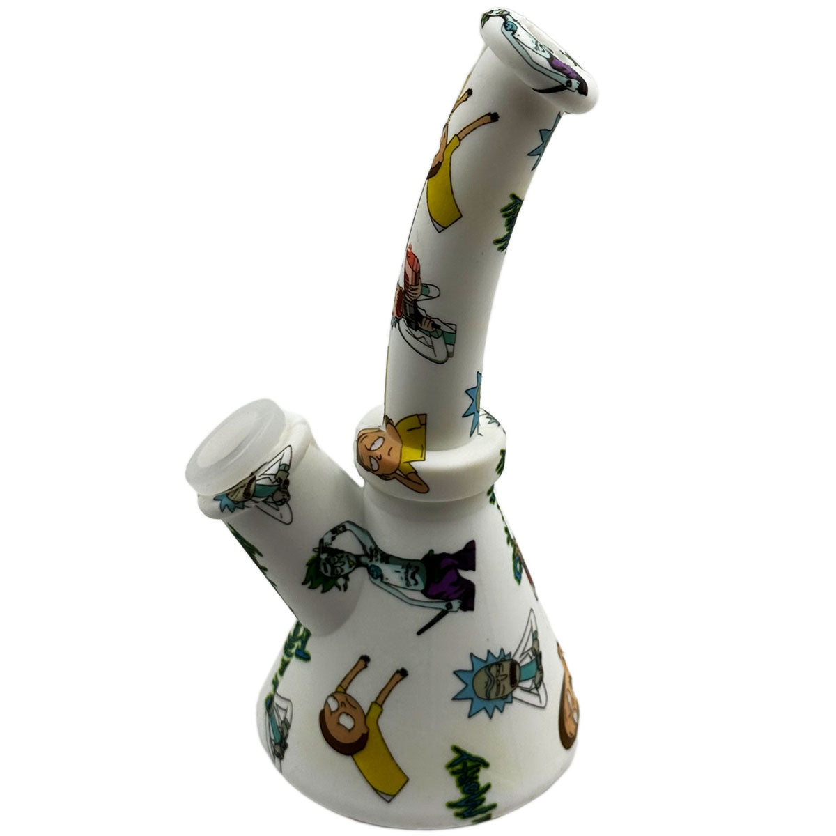6.5" Silicone Beaker Water Pipe - New Prints! [WP-S-45B]