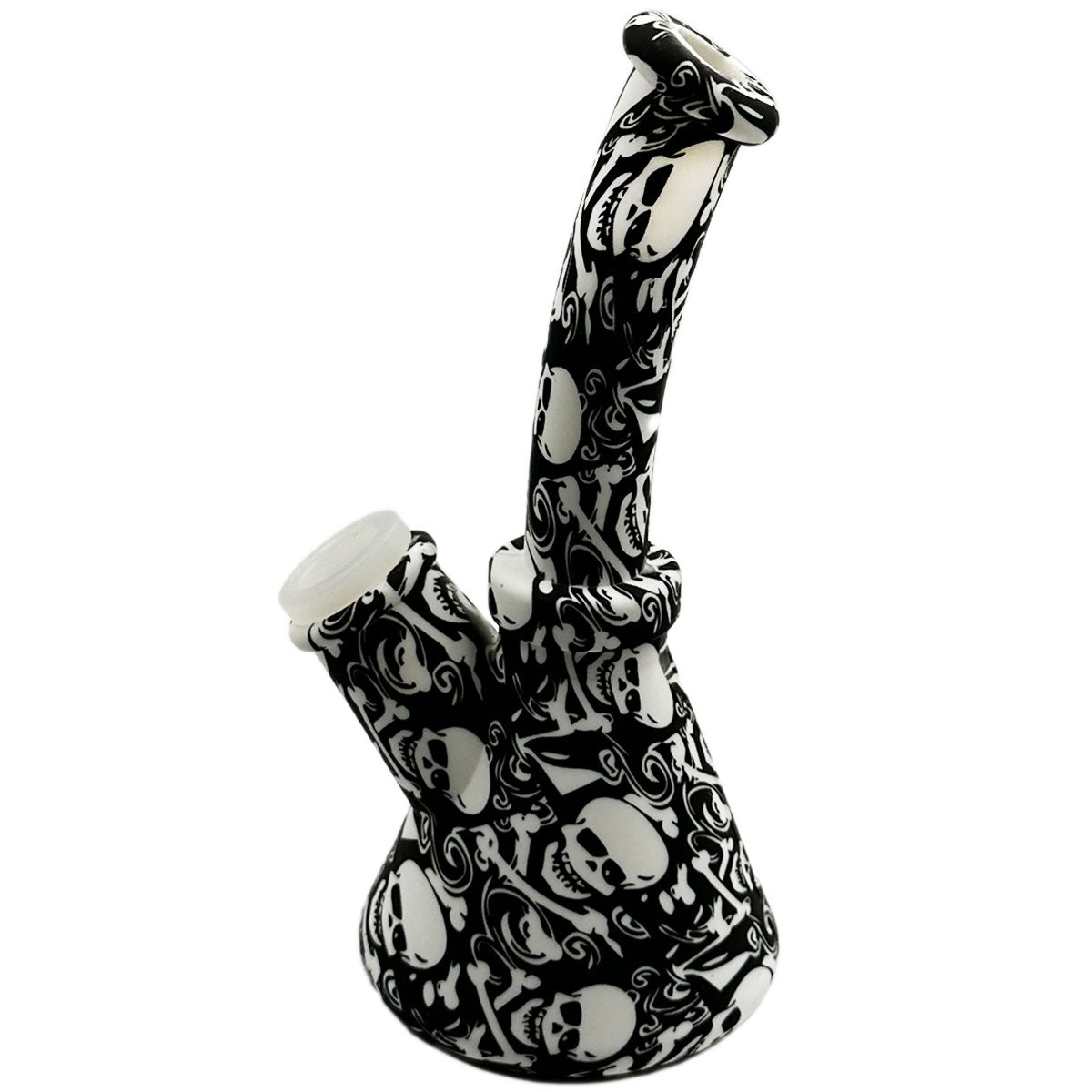 6.5" Silicone Beaker Water Pipe - New Prints! [WP-S-45B]