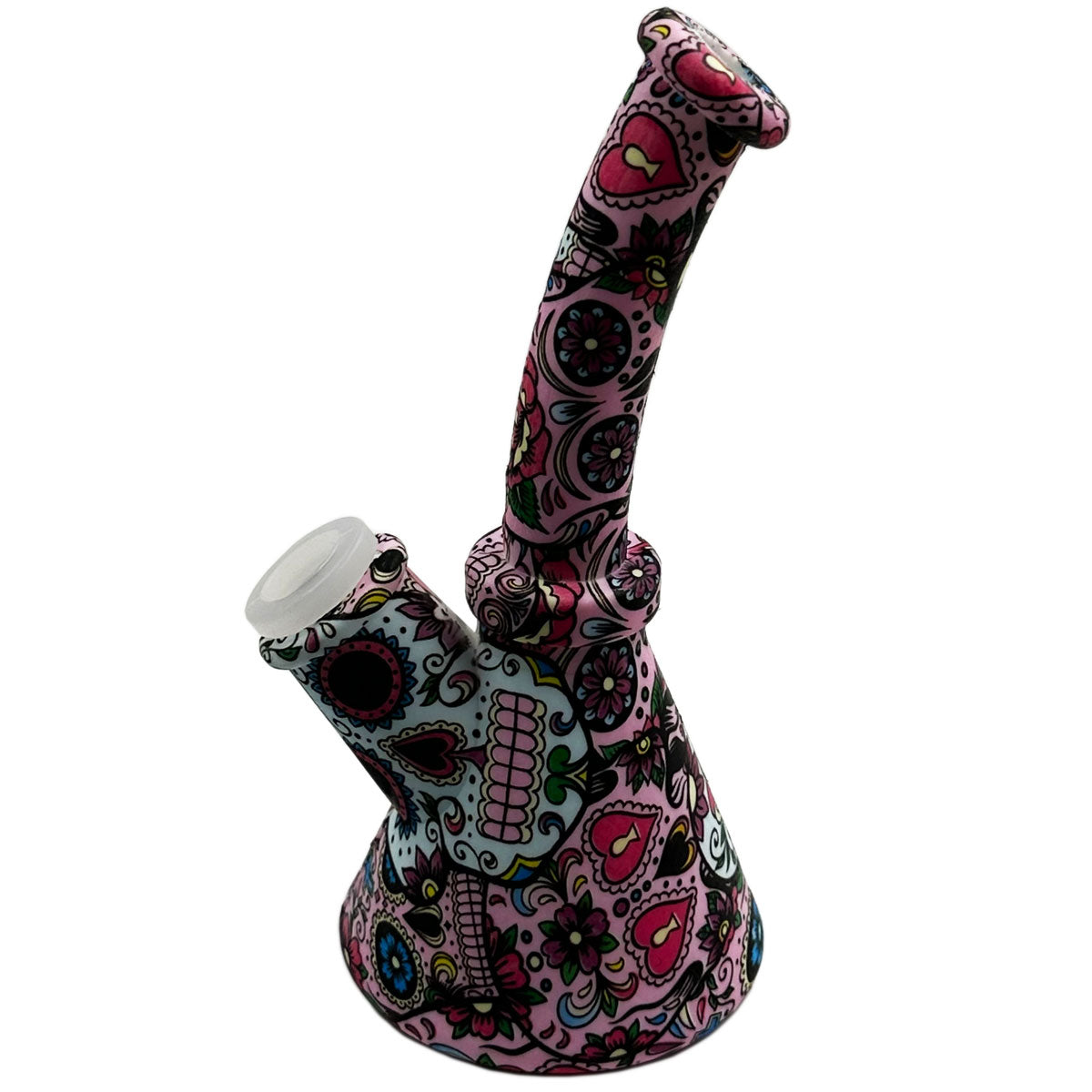 6.5" Silicone Beaker Water Pipe - New Prints! [WP-S-45B]