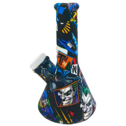5.1” Silicone Beaker Water Pipe - New Prints! [WP-S-124B]