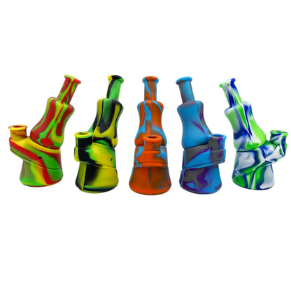 6.5" Banger Hanger w/ Dual Perc's - Assorted Colors [WP-S-91]