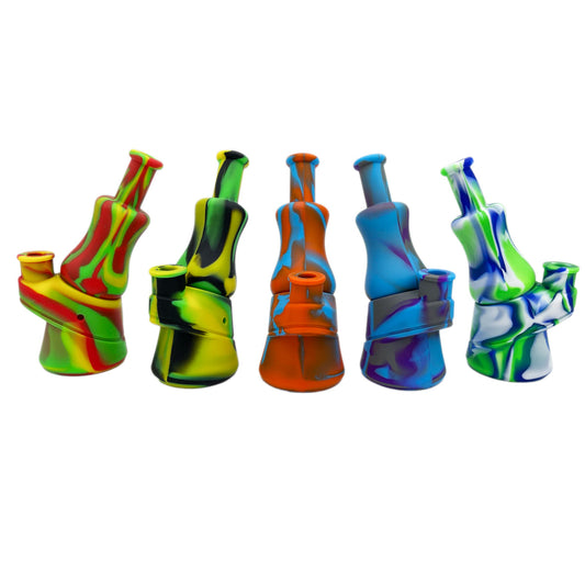 6.5" Banger Hanger w/ Dual Perc's - Assorted Colors [WP-S-91]