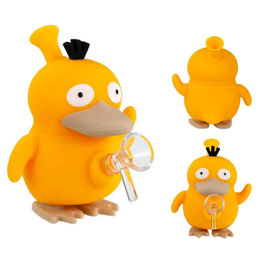 5” Adorable Confused Duck Water Pipe - Assorted Colors [WP-S-144]
