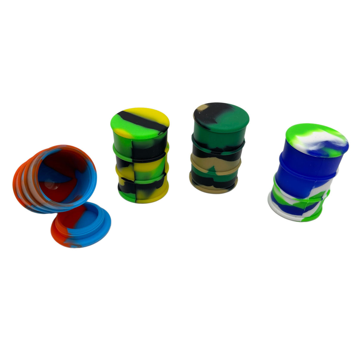 26ml Barrel Silicone Container - Assorted Colors [C-S-5]