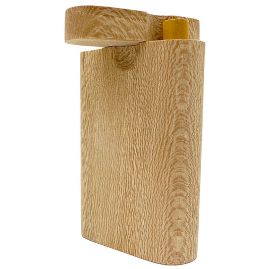 3.25" & 4" Light Wood Dugout w/ Swivel Lid [TT-200W or TT-201W]