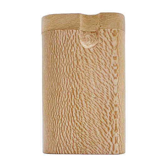3.25" & 4" Light Wood Dugout w/ Swivel Lid [TT-200W or TT-201W]