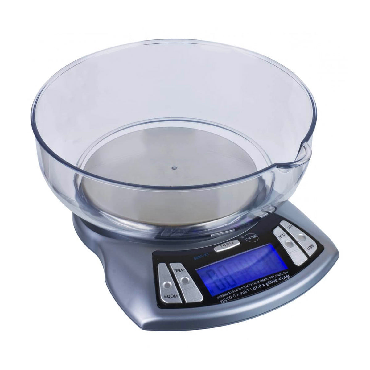 Fuzion TX Series Digital Scale - 2,000g x 0.1g [S-TX-2000]