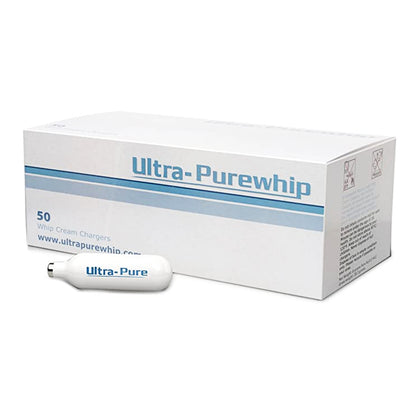 Ultra-Purewhip European  N2O Chargers - SPECIAL - $4.99/24Ct Box *** Expires 12-31-26*** [WC-UW-24 & 50]