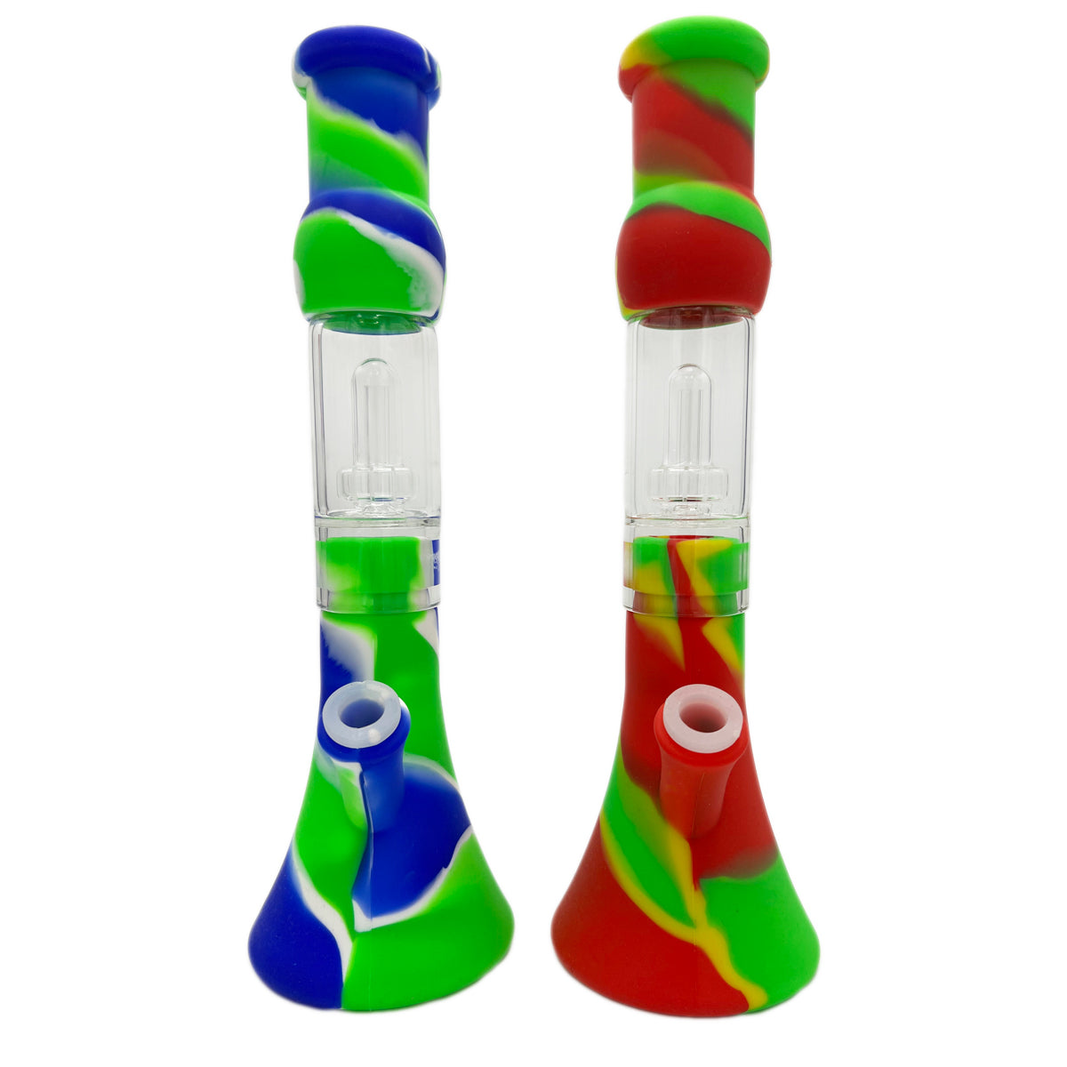 13" Hybrid Beaker w/ UFO Perc - Assorted Colors [WP-H-143B]