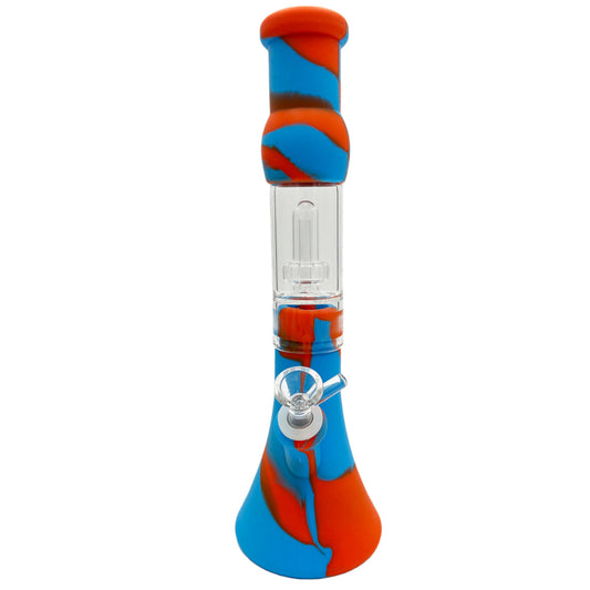 13" Hybrid Beaker w/ UFO Perc - Assorted Colors [WP-H-143B]