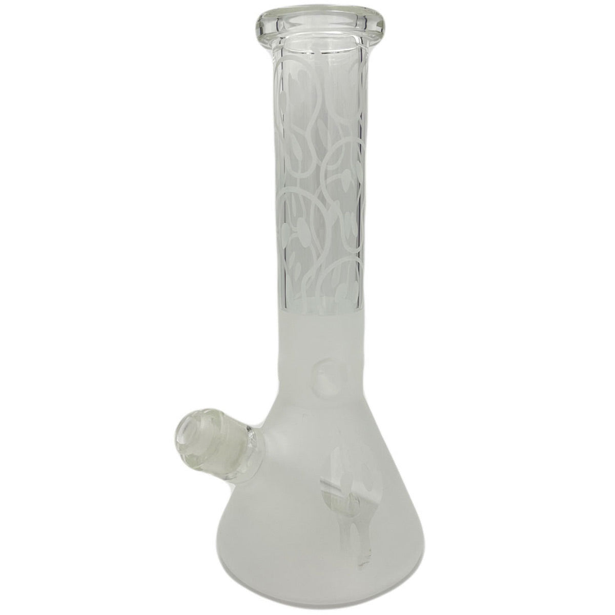 12" Beaker w/ Sandblasted Ghost Design [WP-G-164A]