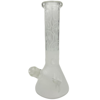 12" Beaker w/ Sandblasted Ghost Design [WP-G-164A]