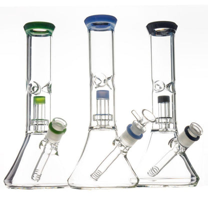 11" Beaker w/ UFO Perc - Assorted Color [WP-G-171A]