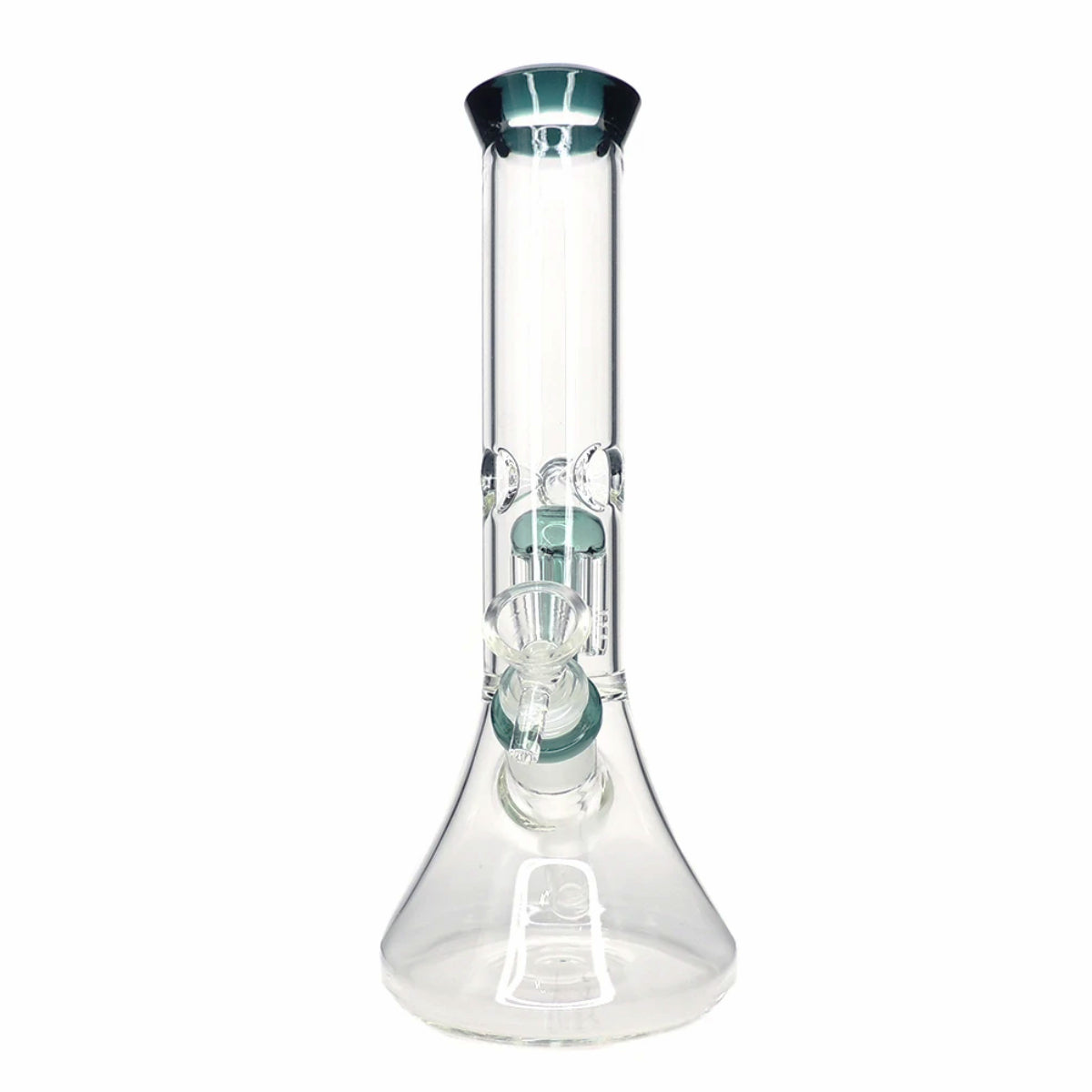 11" Beaker w/ Tree Perc - Assorted Colors [WP-G-171B]