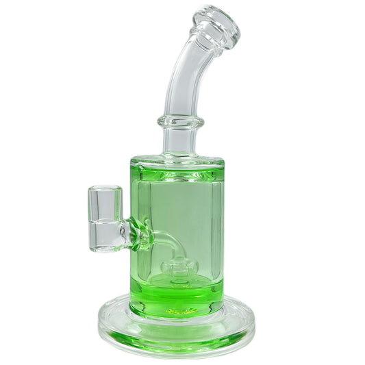8.5" Banger Hanger w/ Freezable Glycerin & Disc Perc - Assorted Colors [WP-G-195]