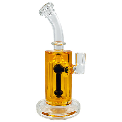 9.5" Banger Hanger w/ Freezable Glycerin & Disc Perc - Assorted Colors [WP-G-196]