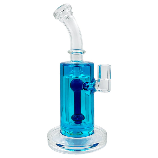 9.5" Banger Hanger w/ Freezable Glycerin & Disc Perc - Assorted Colors [WP-G-196]