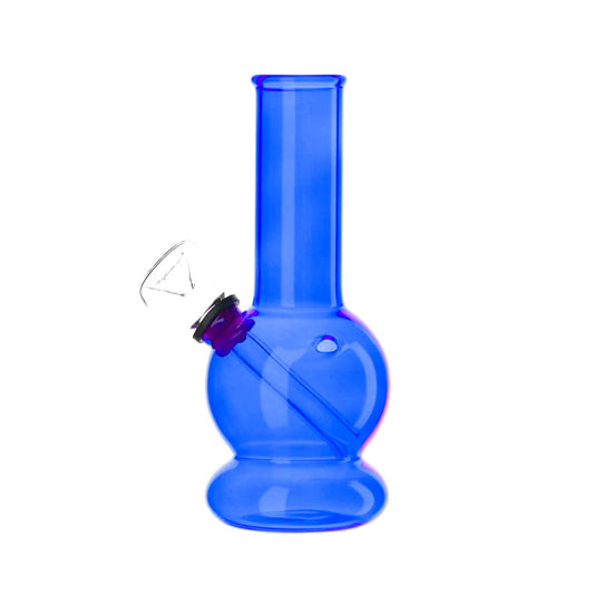 5" Water Pipes in Many Shapes & Transparent Styles - Assorted Solid Colors [WP-G-18-1]