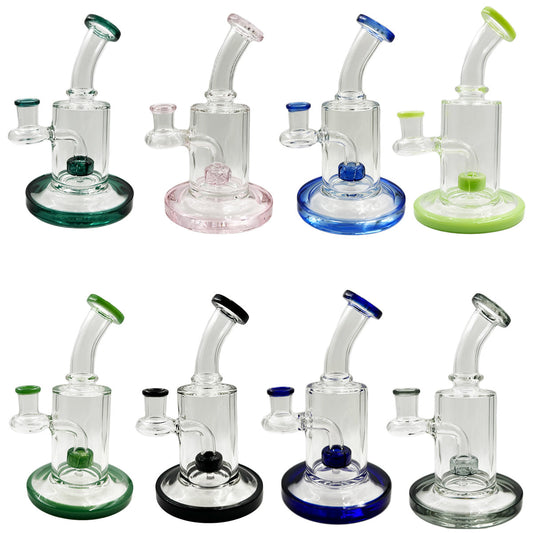 6.5" Banger Hanger w/ Showerhead Perc - Assorted Colors [WP-G-252]